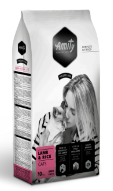 AMITY CAT PREMIUM ADULT LAMB 10KG