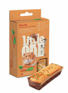 LITTLE ONE BIZCOCHO ZANAHORIA Y ESPINACAS 5 PIEZAS