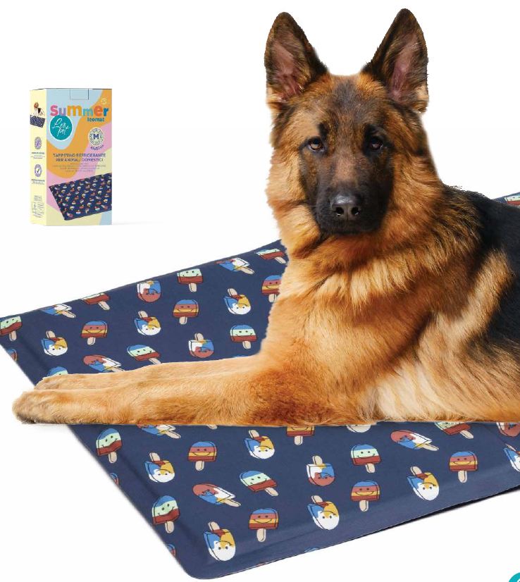 LEO PET ALFOMBRA REFRESCANTE ICE CREAM 90x50 CM