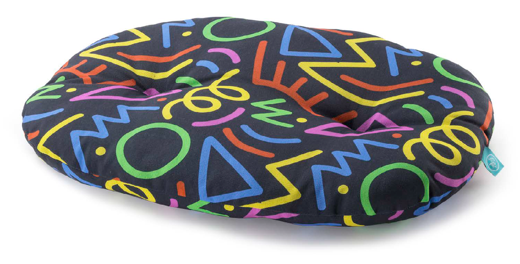 LEO PET COJIN OVALADO "NETTUNO" FUNNY COLORS 70X50 CM