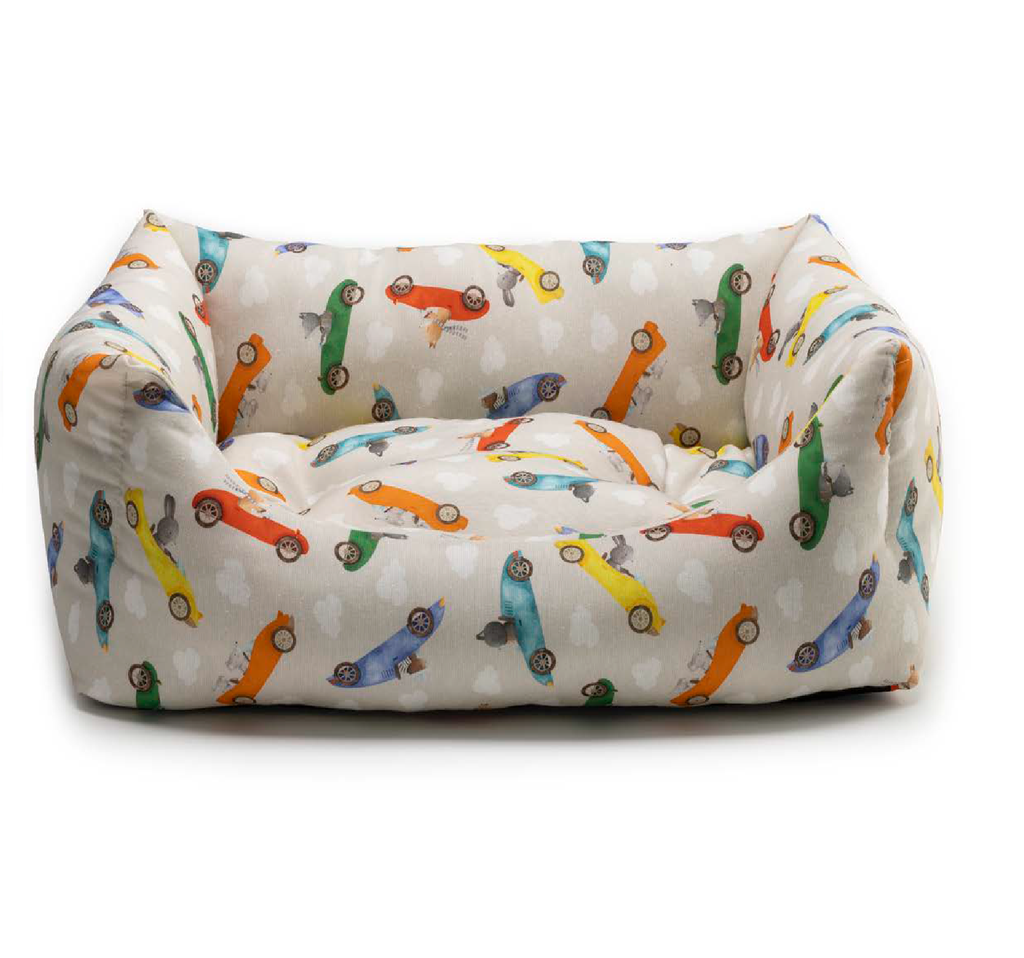 LEO PET CAMA RODI FUNNY CARS 85X110 CM