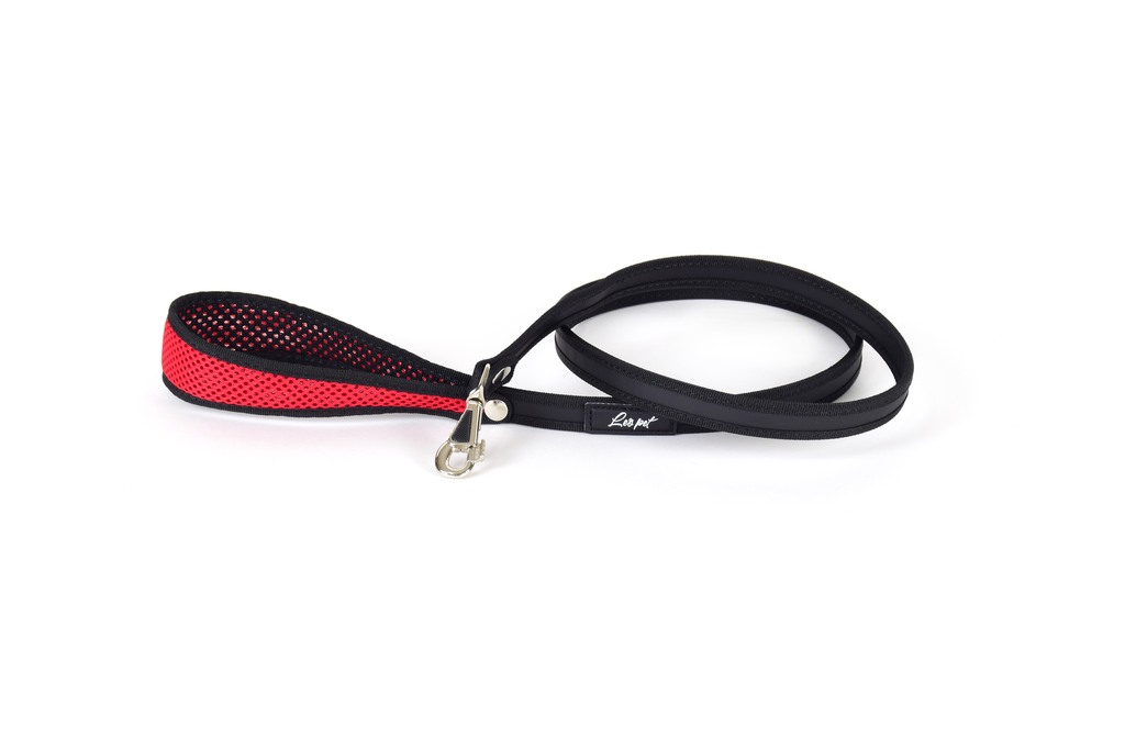 LEO PET TIRADOR EN MALLA COLOR ROJO 115CM