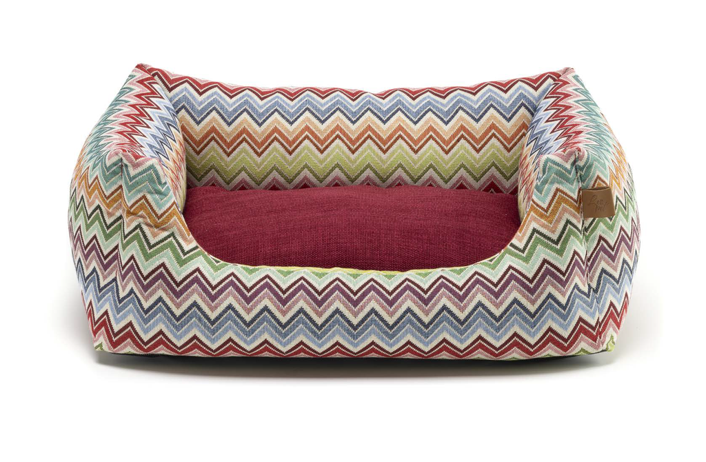 LEO PET CAMA RODI ZIG ZAG 70X85 CM