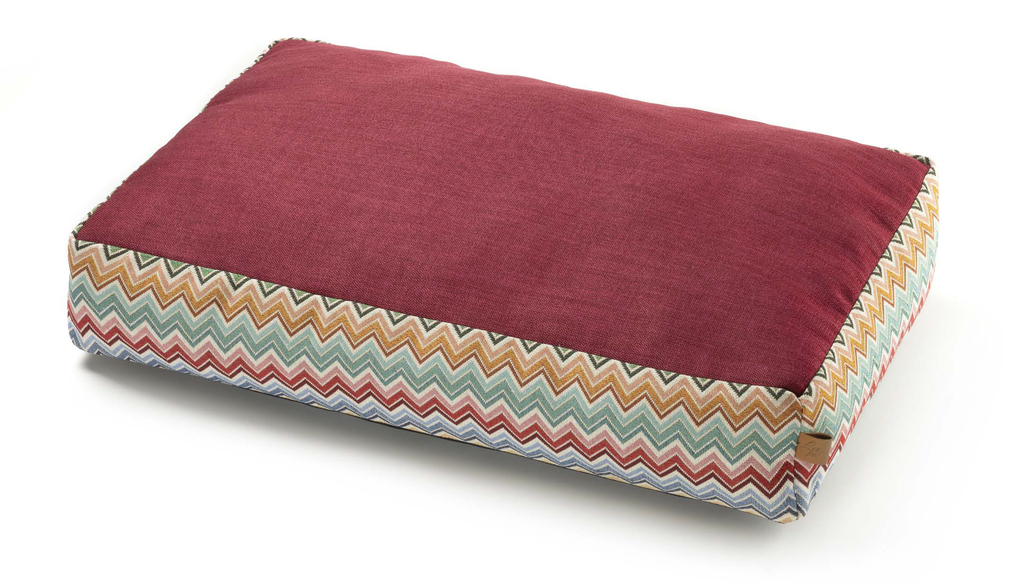 LEO PET COJÍN ZIG ZAG 60X100X15 CM
