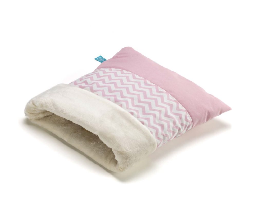 LEO PET SACO PUPPIES IRIDE ZIG ZAG ROSA 40X50 CM