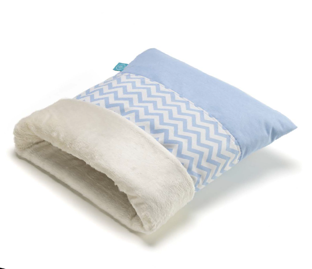 LEO PET SACO PUPPIES IRIDE AZUL CLARO ZIG ZAG 40X50 CM