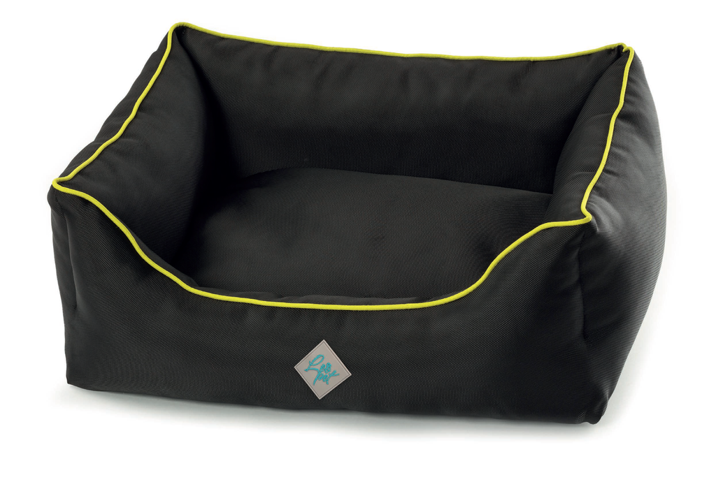 LEO PET COJÍN DESENFUNDABLE RODI OXFORD NEGRO IMPERMEABLE 70X85