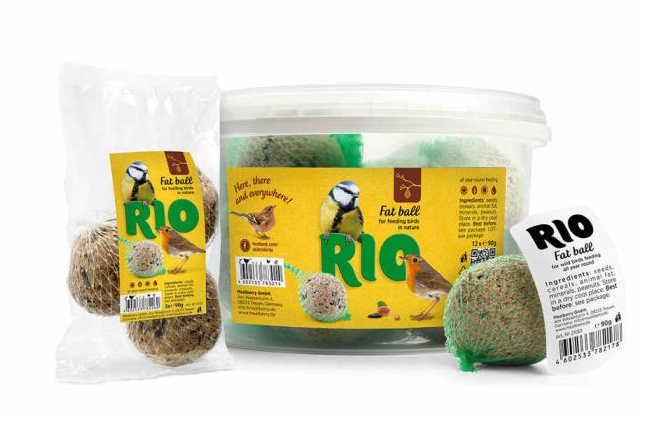 RIO BOLA DE GRASA 90GR (CUBO 12 UND.)