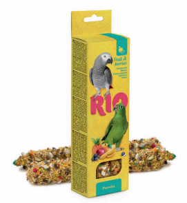 RIO BARRITAS LOROS CON FRUTA Y BAYAS 2X90GR (8 UND.)
