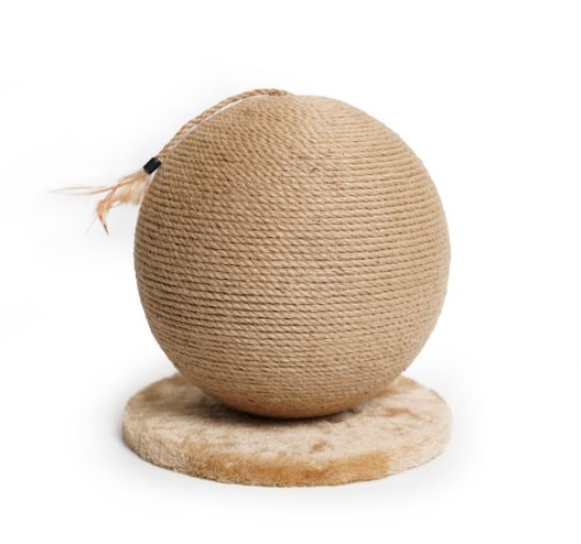 LEO PET RASCADOR GATO SFERA 30X30X30 CM