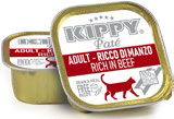 KIPPY PATÉ GATO ADULTO TARRINA TERNERA 90GR (32 UND.)