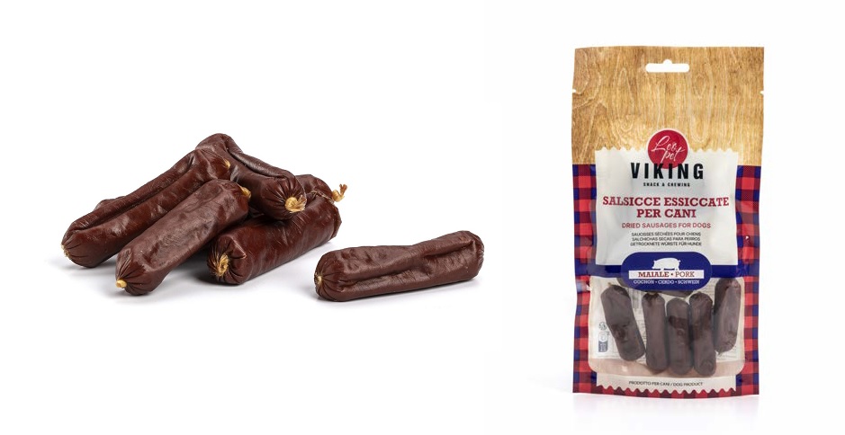 LEO PET SALCHICHAS DE CERDO SECAS