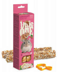 LITTLE ONE STICKS ARROZ INFLADO F.SECOS HAMSTER RATA 8X110GR