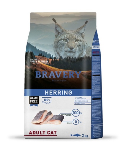 [04GA002000.0031.0192] BRAVERY CAT ADULT HERRING (ARENQUE) 2KG
