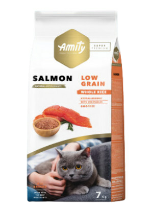 [04GA007000.0008.0060] AMITY CAT LOW GRAIN STERILIZED SALMON 7KG
