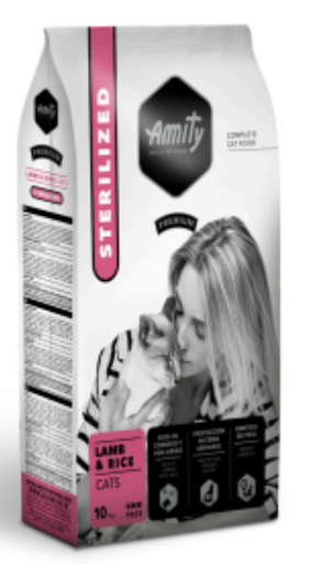 [04GA010000.0023.0040] AMITY CAT PREMIUM STERILIZED LAMB 10KG