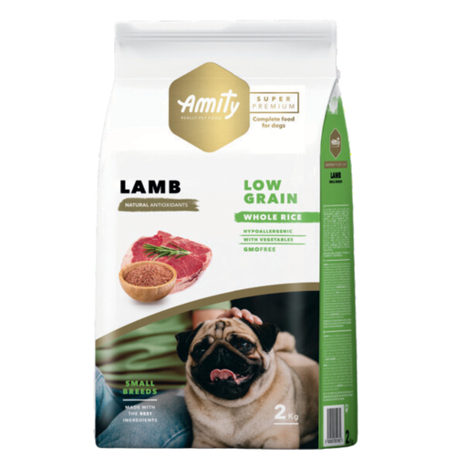 [04PE002000.0041.0192] AMITY DOG LOW GRAIN MINI ADULT LAMB 2KG