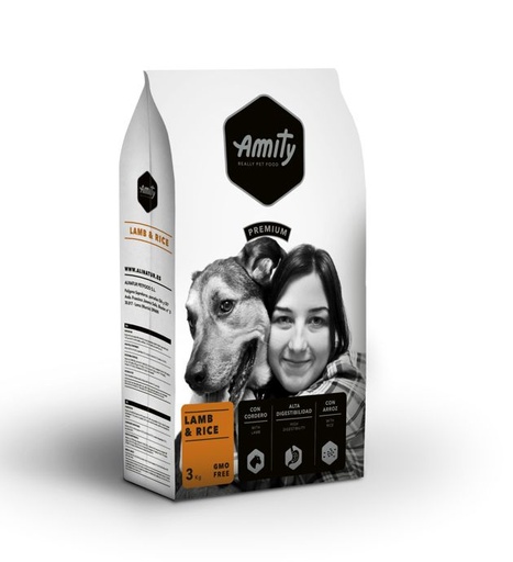 [04PE003000.0004.0096] AMITY DOG PREMIUM ADULT LAMB 3KG
