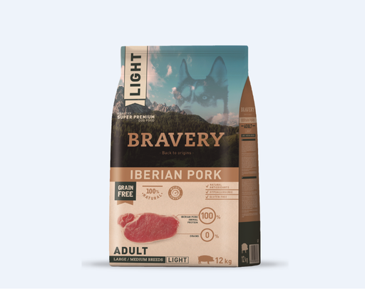 [04PE012000.0013.0036] BRAVERY DOG LIGHT MED-LARGE 12KG