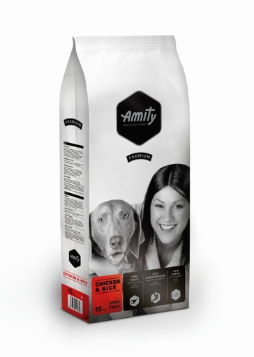 [04PE015000.0004.0027] AMITY DOG PREMIUM ADULT CHICKEN 15KG