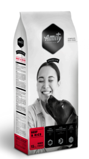 [04PE015000.0101.0027] AMITY DOG PREMIUM ADULT BEEF 15KG
