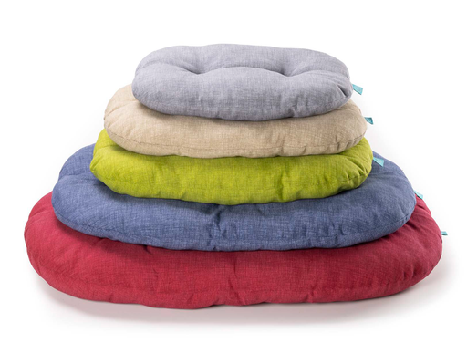 [1134201] LEO PET COLCHON OVAL NETTUNO COLORES LISOS MIXTOS 55X40 CM