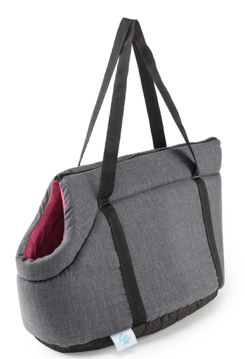 [1324204] LEO PET BOLSA DE TRANSPORTE DE ESPUMA "VENERE" 45X30X28CM MAGENTA/GRIS