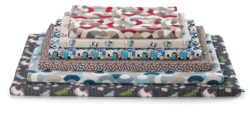 [1439000] LEO PET COLCHÓN MARTE CON CREMALLERA 50X80X4H CM TELAS MIXTAS