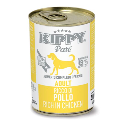 [1964] KIPPY DOG ADULT PATÉ POLLO 400GR (24 UND.)