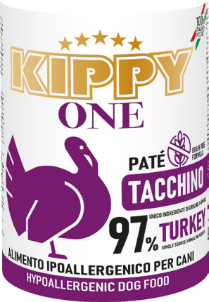[2558] KIPPY ONE DOG ADULT MONOPROTEICA PAVO 400GR (24 UND.)