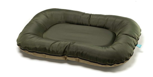 [7167001] LEO PET COJÍN PLUTONE OXFORD PANAL VERDE/BEIGE 70X100 CM