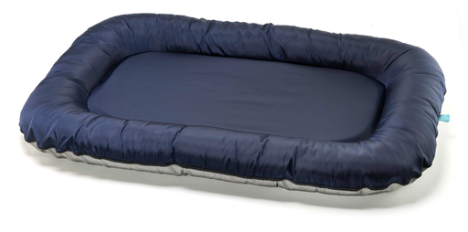 [7177006] LEO PET COJÍN PLUTONE XXL OXFORD PANAL AZUL/GRIS 80X120 CM