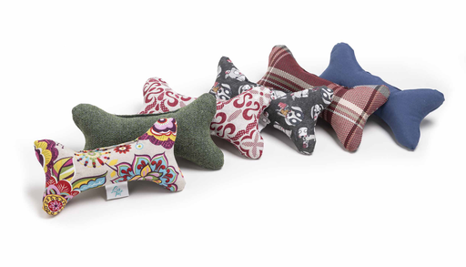 [9913999] LEO PET HUESO DE TELA PARA PERROS MIXTO DE NUECES Y TELAS 29X15X7 CM