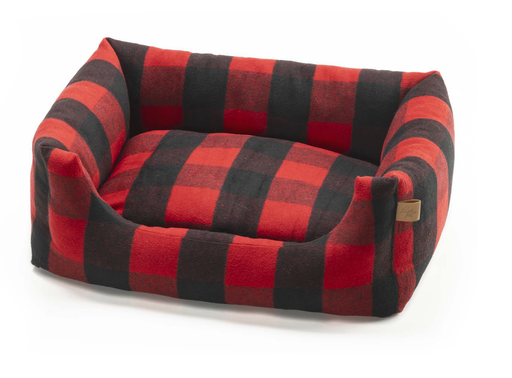 [CP3130072] LEO PET CAMA RODI CHALET ROJO 60X70 CM