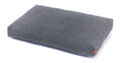 [CP3413046] LEO PET COJÍN PAROS PELOUCHE GRIS CON CREMALLERA 60X100X10 CM