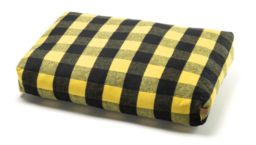 [CP7110073] LEO PET COJÍN LADRILLO CHALET AMARILLO 60X100X15 CM