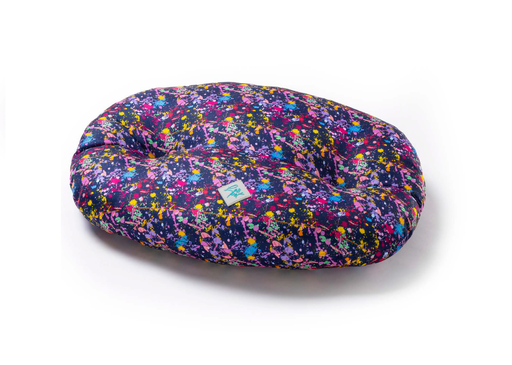 [CT1140017] LEO PET COLCHON OVAL NETTUNO ESTAMPADO RESISTENTE AL AGUA 65X45 CM