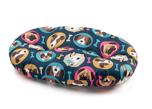 [CT1180008] LEO PET COJIN OVALADO NETTUNO OXFORD RESISTENTE AL AGUA 105X70