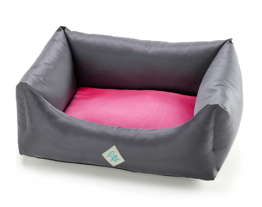 [CT3147014] LEO PET CAMA RODI EXTRA FUERTE FUCSIA Y GRIS AGUA 70X85 CM