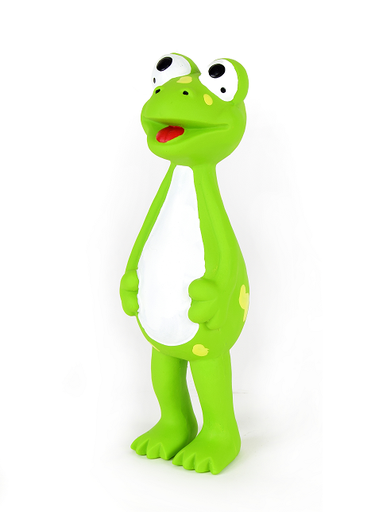 [GH389021] LEO PET JUGUETE RANA DE LÁTEX 25CM