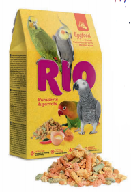 [RI21200] RIO ALIMENTO DE HUEVO COTORRAS-LOROS 250GR (5 UND.)
