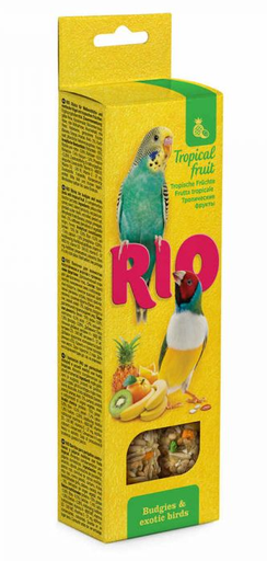 [RI22110] RIO BARRITAS-FRUTA PERIQUIT. Y AVE-EXOTICA 2X40GR