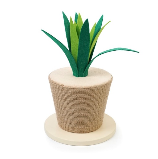 [TG526989] LEO PET RASCADOR GATO PLANTA AGAVE 30X30X40 CM