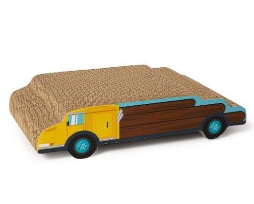 [TG765697] LEO PET RASCADOR GATO CAMIÓN CARTÓN 41x23x10 CM (ÚLTIMA UNIDAD 15% DESCUENTO )