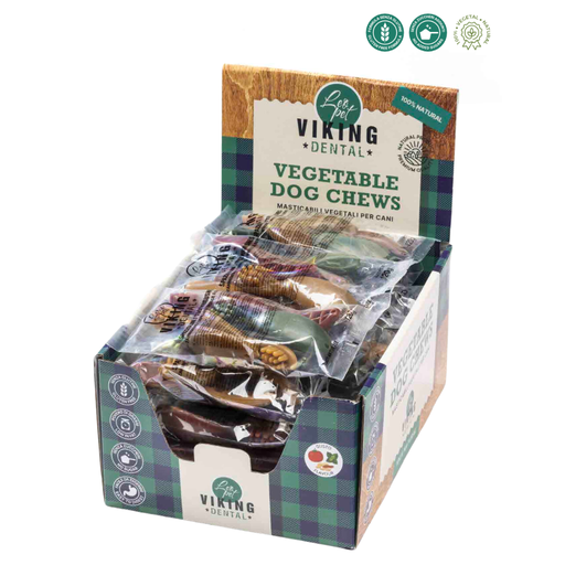 [VK0103] LEO PET SNACK DENTAL CEPILLO DE DIENTES 7 CM (190 UND.)