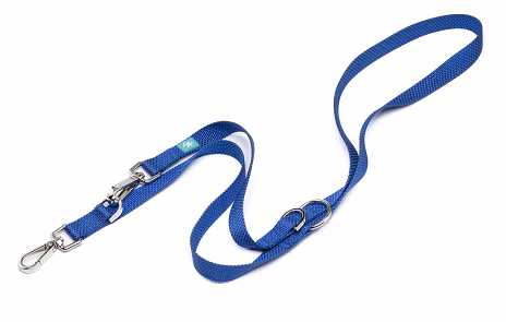 [D11035] LEO PET AVENTURA DUO NYLON AZUL 200/2,5 CM