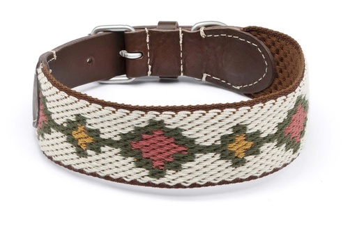 [DV36.60] LEO PET CINTA COLLAR 60X2,5 CM BASE BLANCA FANTASÍA