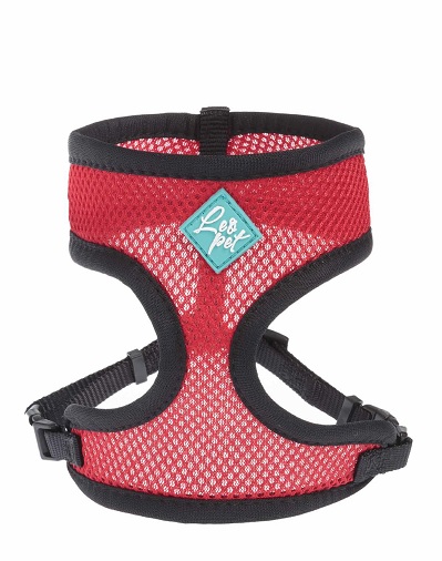 [CGC217] LEO PET SET DE PASEO PARA GATO COLOR ROJO (2 UND.)