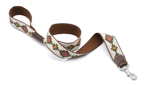 [DV36.120] LEO PET CORREA FANTASIA CON BASE BLANCA 120CM