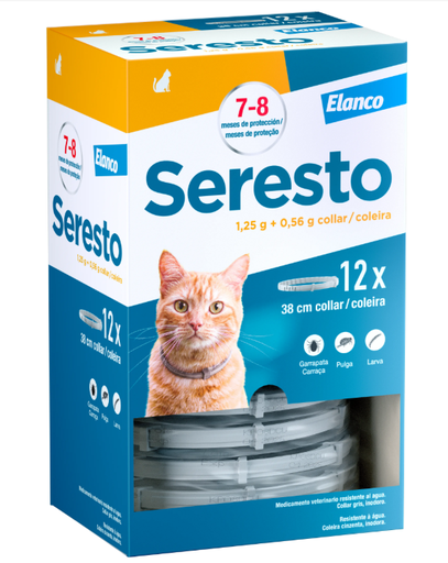 SERESTO COLLAR GATO PACK 12 UNIDADES